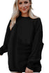 Ribbed Corduroy Oversized Sweatshirt